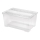 Caixa de arrumação TEX BOX 48 l transparente