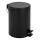 Caixote do lixo 3 l, preto