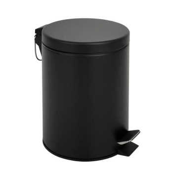 Caixote do lixo 5 l preto
