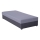 Cama almofada com espaço de armazenamento JACOB XL capacidade de carga 130 kg 90x200 cm cinzento