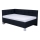 Cama almofadada com colchão e espaço de arrumação MARIA PETITE 120x200 cm antracite