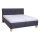 Cama almofadada com espaço de armazenamento sem colchão MARIA 180x200 cm cinzento