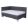 Cama almofadada com espaço de armazenamento sem colchão MARIA PETITE 120x200 cm cinzento