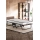 Cama metálica dobrável de solteiro HERON 80x190 cm, branca, suporta até 120 kg