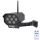 Câmara de segurança LED fictícia com sensor e com painel solar LED/5W/5,5V 800 mAh IP65 + comando