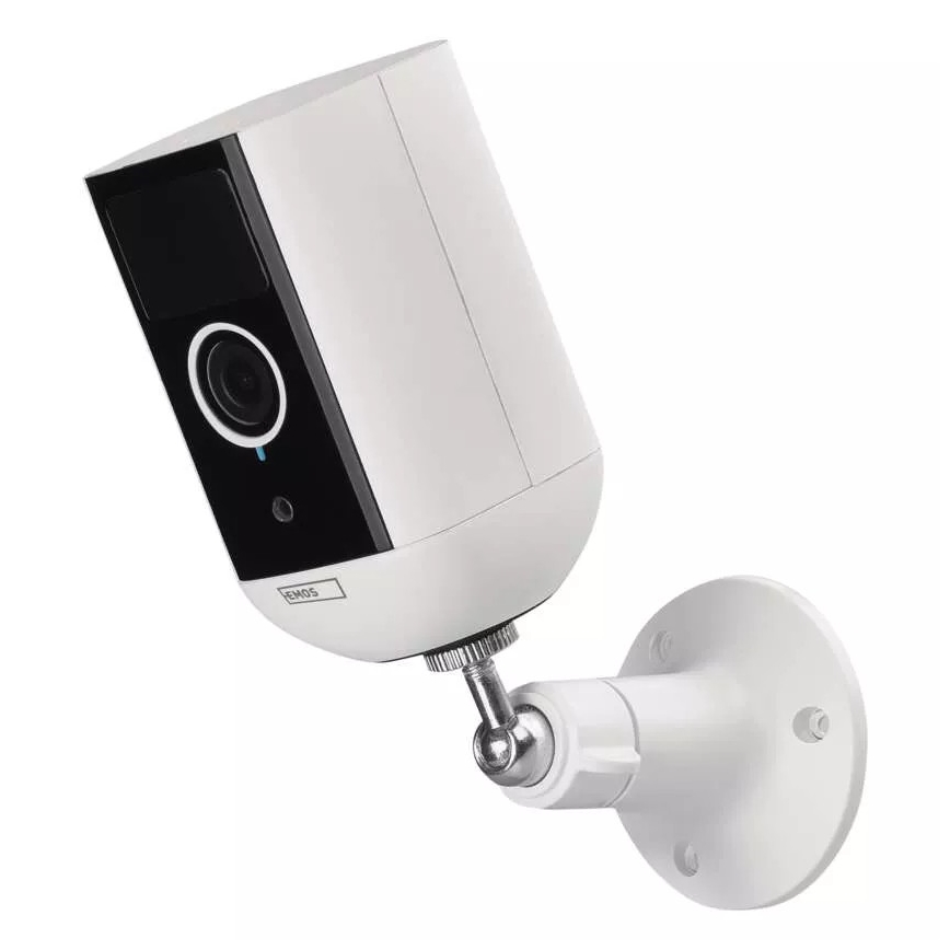 Câmara exterior inteligente com sensor de movimento GoSmart 5V IP65 Wi-Fi Tuya