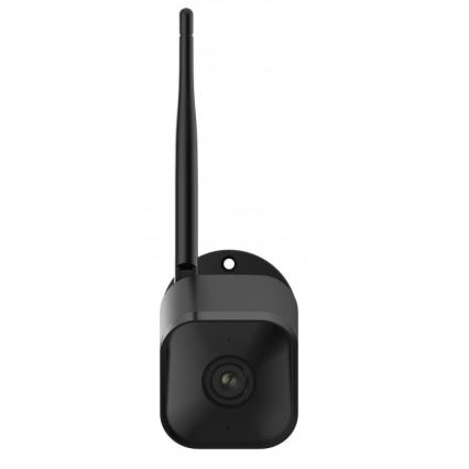 Câmara exterior inteligente com sensor Full HD 1080p 12V IP65 Wi-Fi Tuya preto