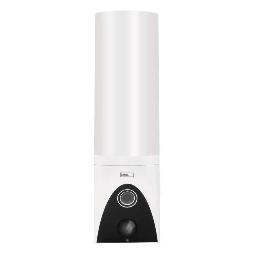 Câmara exterior LED inteligente com iluminação GoSmart LED/12W/230V IP65 Wi-Fi Tuya branco