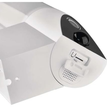 Câmara exterior LED inteligente com iluminação GoSmart LED/12W/230V IP65 Wi-Fi Tuya branco