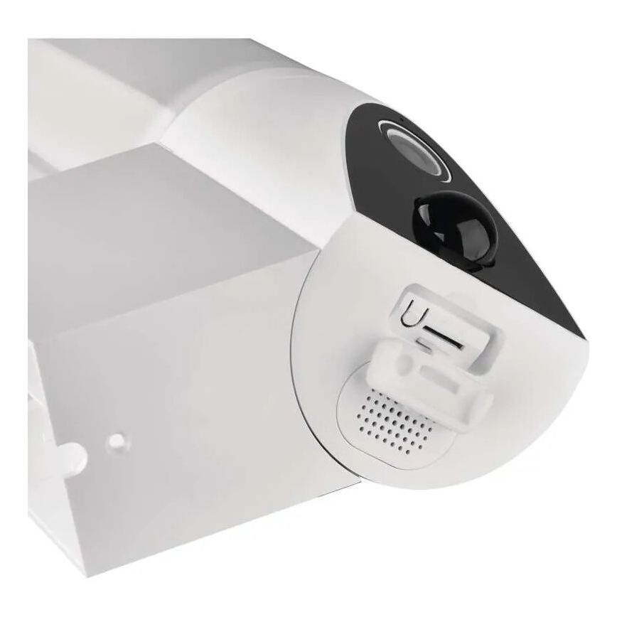 Câmara exterior LED inteligente com iluminação GoSmart LED/12W/230V IP65 Wi-Fi Tuya branco