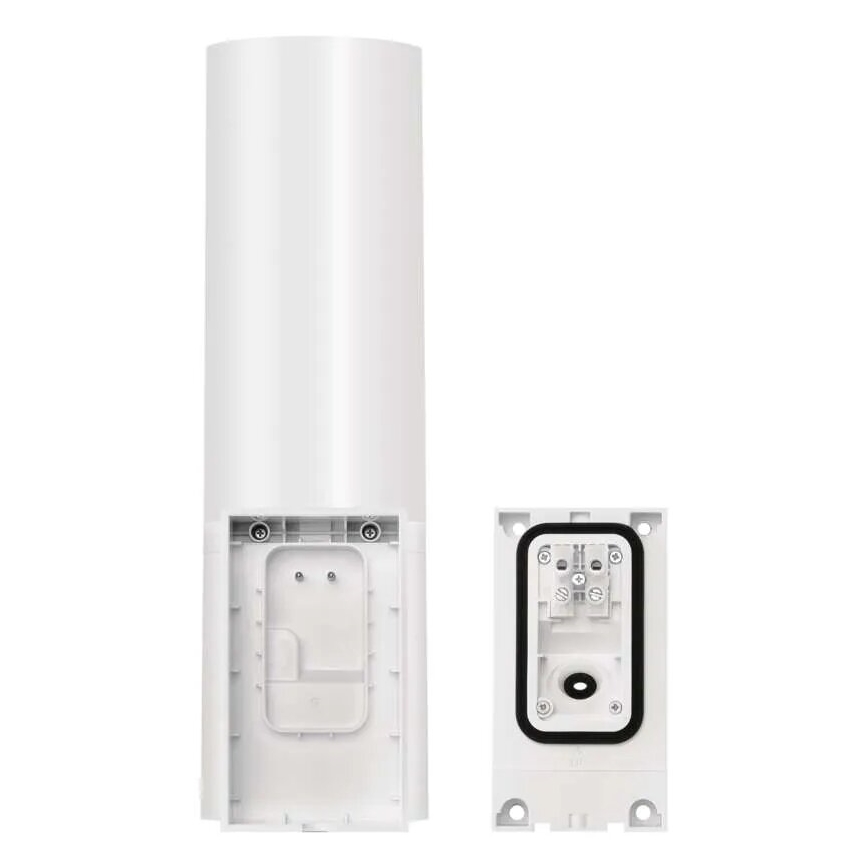 Câmara exterior LED inteligente com iluminação GoSmart LED/12W/230V IP65 Wi-Fi Tuya branco
