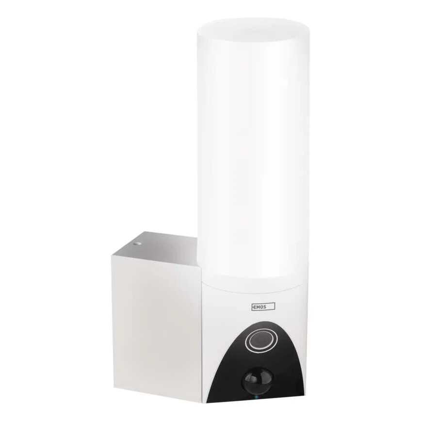 Câmara exterior LED inteligente com iluminação GoSmart LED/12W/230V IP65 Wi-Fi Tuya branco