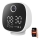 Câmara inteligente com despertador, termómetro e luz LED 1296p 3Mpx 5V Wi-Fi Tuya IP65