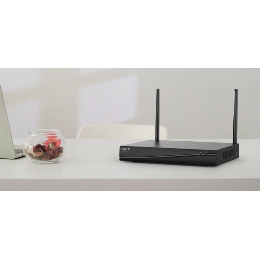 Câmara inteligente sistema + 4x câmara com sensor 2K+ 12V IP65 Wi-Fi