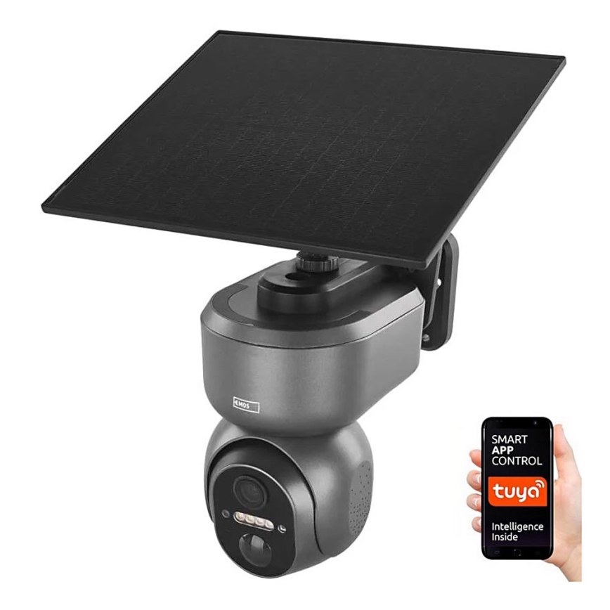 Câmara inteligente solar com sensor GoSmart 4G/LTE 10400mAh 5V IP65 Tuya