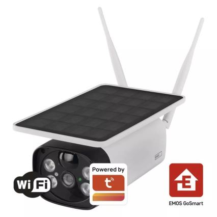 Câmara IP inteligente para exterior GoSmart 3,5W/5V 8800 mAh IP55