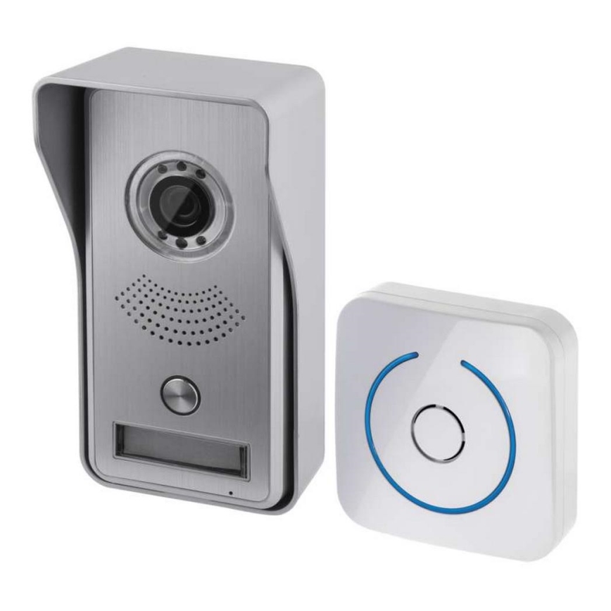 Campainha com vídeo WIFI sem fios 12V IP44