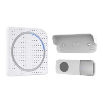 Campainha sem fios 230V IP56 branco