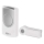 Campainha sem fios 3xAA IP44 branco/prateado