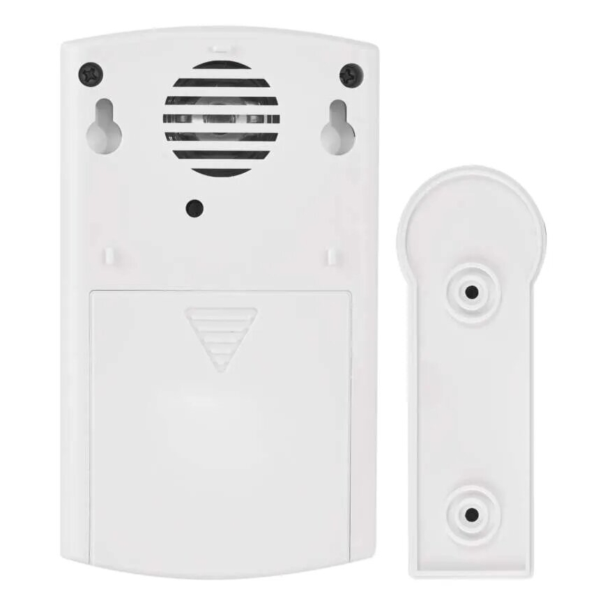 Campainha sem fios 3xAA IP44 branco/prateado