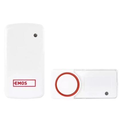 Campainha sem fios de tomada 230V IP44