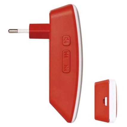 Campainha sem fios de tomada 230V IP44