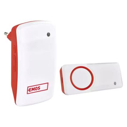 Campainha sem fios de tomada 230V IP44
