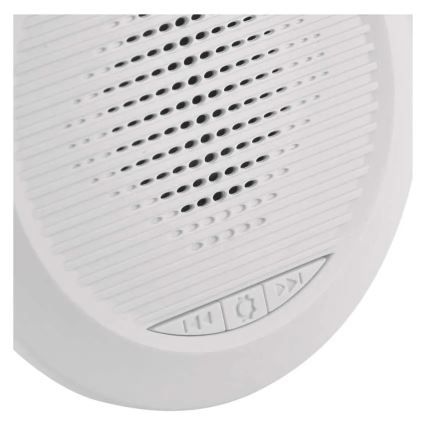 Campainha sem fios encastrada 230V + 1xCR2032 branca