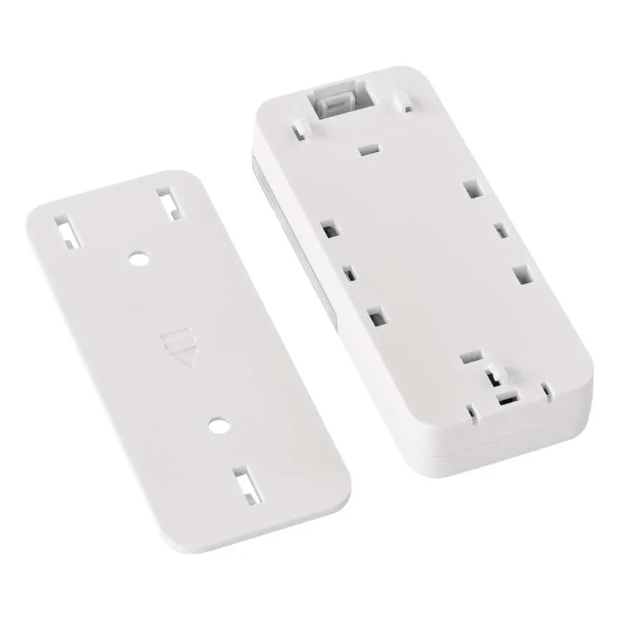 Campainha sem fios para tomada GoSmart 230V + 1xCR2032, branca, Wi-Fi