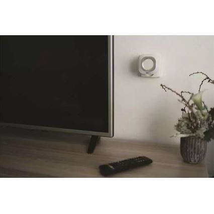 Campainha Sem Fios Plug-in 230V + 1xCR2032 IP44 branco