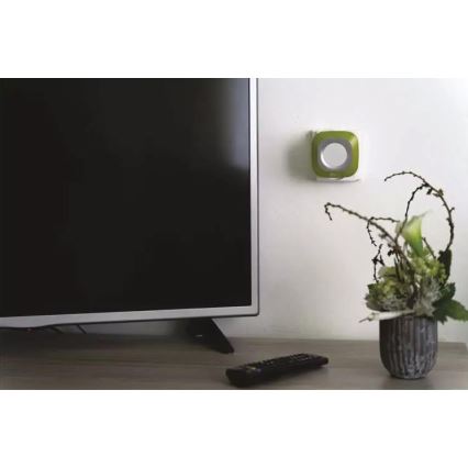 Campainha Sem Fios Plug-in 230V + 1xCR2032 IP44 verde