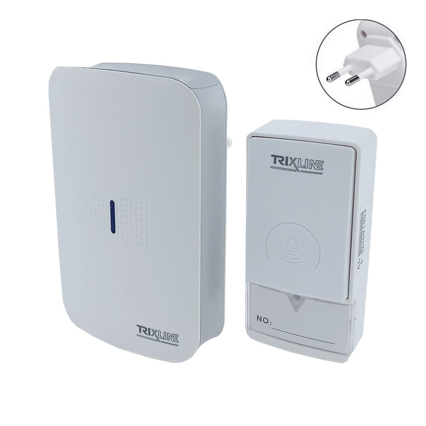 Campainha Sem Fios Plug-in PIEZO BELL 230V + 1x23A IP40 branco