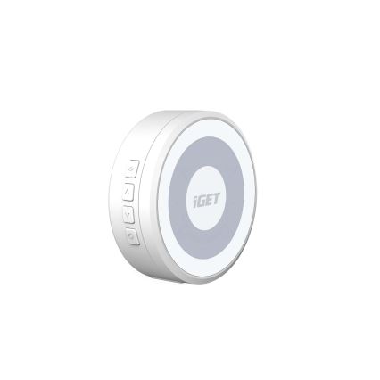 Campainha vídeo com sensor de movimento Full HD 1080p IP65 Wi-Fi branco + altifalante