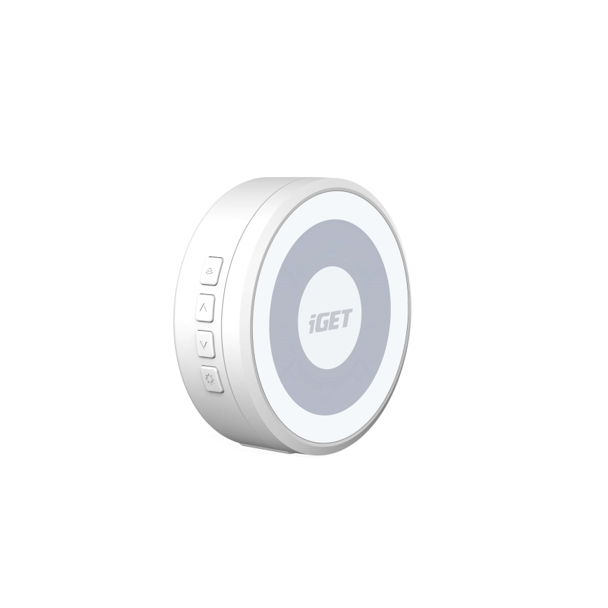 Campainha vídeo com sensor de movimento Full HD 1080p IP65 Wi-Fi branco + altifalante