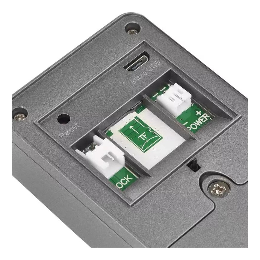 Campainha de vídeo sem fios com sensor de movimento GoSmart 12V/3xAA IP44 Wi-Fi Tuya