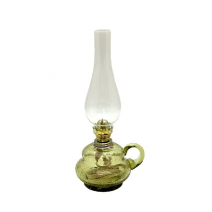 Candeeiro a óleo ANNA 33 cm verde