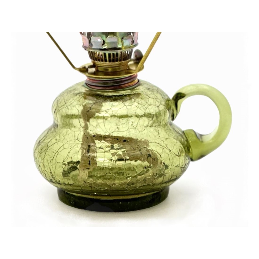 Candeeiro a óleo ANNA 33 cm verde