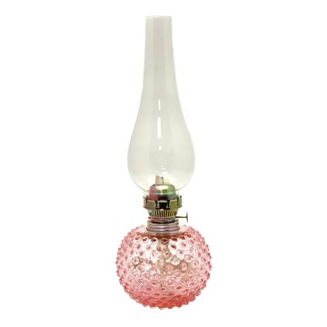 Candeeiro a óleo EMA 38 cm rosa