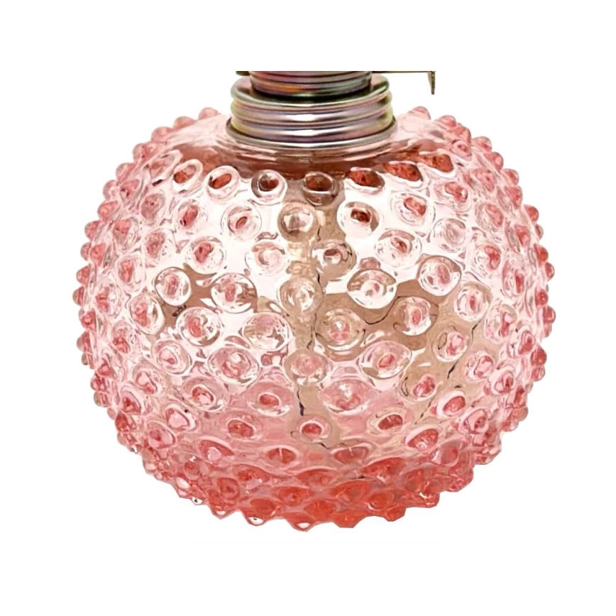 Candeeiro a óleo EMA 38 cm rosa