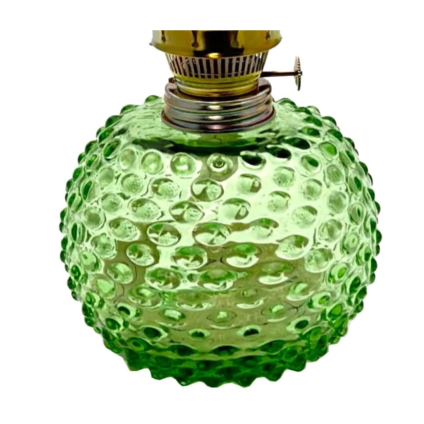 Candeeiro a óleo EMA 38 cm verde claro