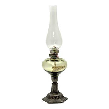 Candeeiro a óleo KRASOMÍRA 42 cm verde