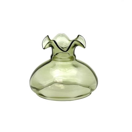 Candeeiro a óleo MONIKA 34 cm verde floresta