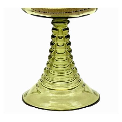 Candeeiro a óleo PETRA 42 cm verde floresta
