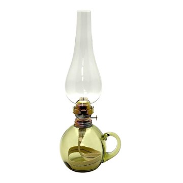 Candeeiro a óleo SOFIE 38 cm verde