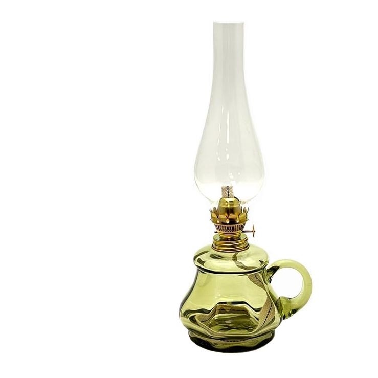 Candeeiro a óleo TEREZA 34 cm verde