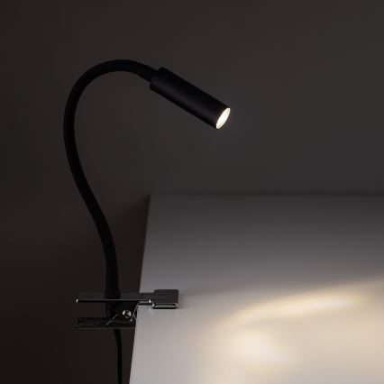 Candeeiro com clipe LED LAGOS 1xG9/3W/230V 4000K preto