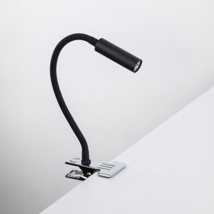Candeeiro com clipe LED LAGOS 1xG9/3W/230V 4000K preto