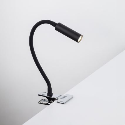 Candeeiro com clipe LED LAGOS 1xG9/3W/230V 4000K preto