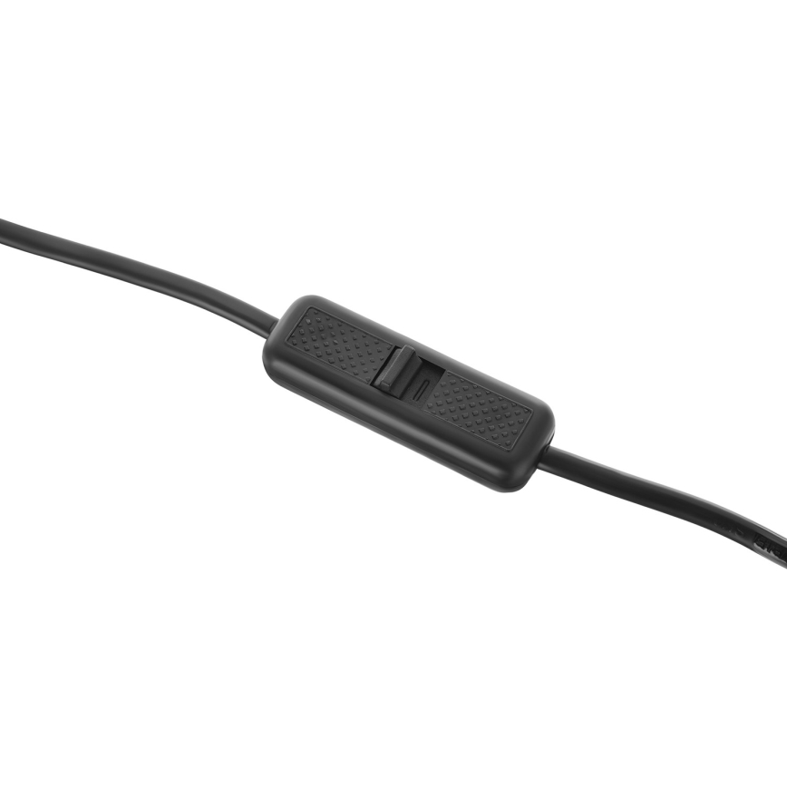 Candeeiro com clipe LOLEK 1xE14/24W/230V branco