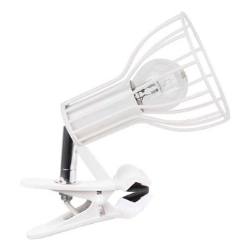 Candeeiro com um clip MEGAN 1xE14/40W/230V - certificado por FSC